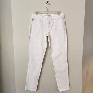 Michael Kors Straight Leg Jeans in Bright White